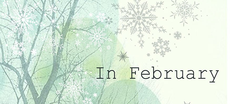 In February, Larissa Reid, cover